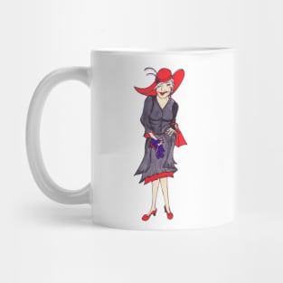 Red Hat Lady Mug